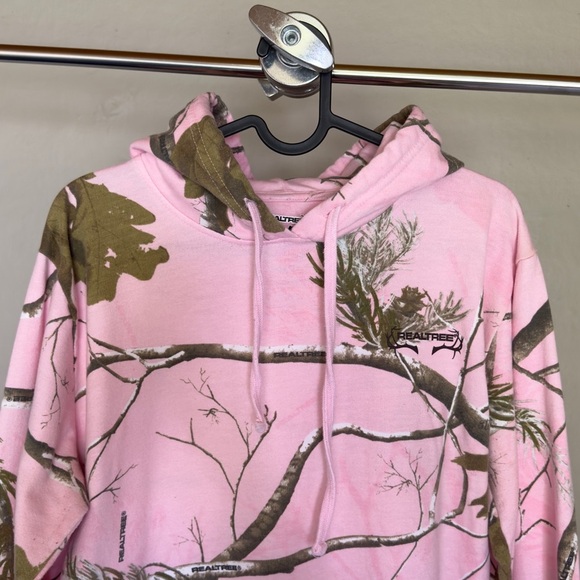 Realtree Pink Camo Hoodie (Youth) - Picture 2 of 10